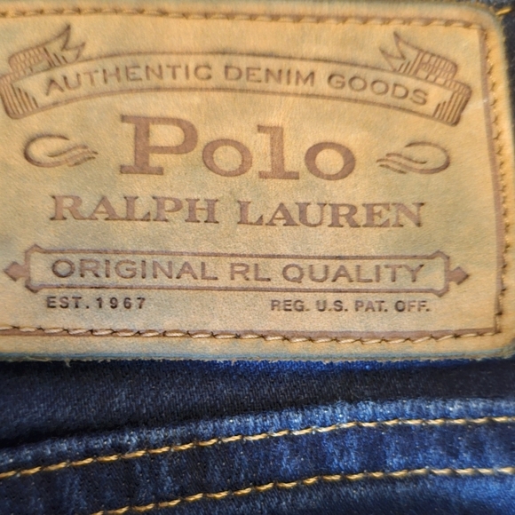 Polo Ralph Lauren Dark Wash Classic Fit Jeans Size 34/30 - Picture 4 of 11